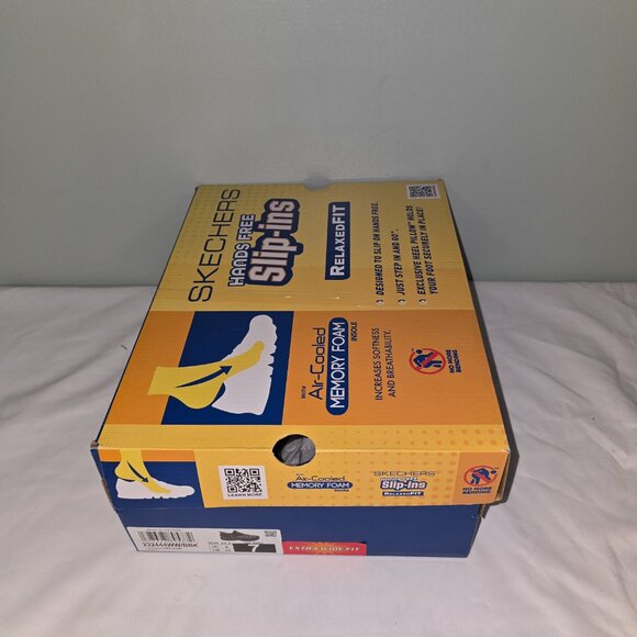 Skechers Hands Free Slip-ins Relaxed Fit, Durham Delver, Black, Men's Sz 7, NIB - Picture 7 of 10